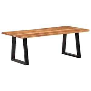 Konferenční stolek 110 x 55 x 40 cm masivní akáciové dřevo - obrázek 10