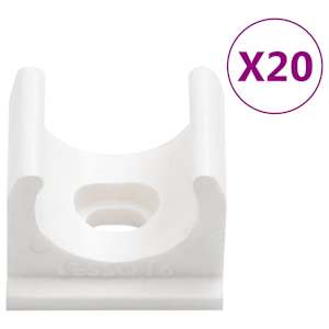 Kabelové lišty s klipy Ø 16 mm 10 m PVC - obrázek 4