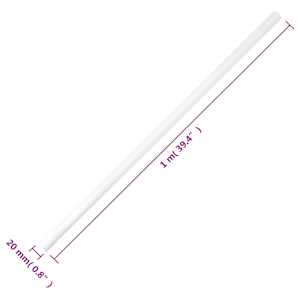 Kabelové lišty s klipy Ø 20 mm 10 m PVC - obrázek 8