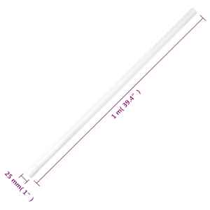 Kabelové lišty Ø 25 mm 30 m PVC - obrázek 6