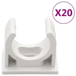 Kabelové lišty s klipy Ø 25 mm 10 m PVC - obrázek 4