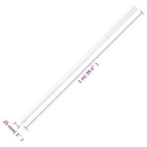 Kabelové lišty s klipy Ø 25 mm 30 m PVC - obrázek 8