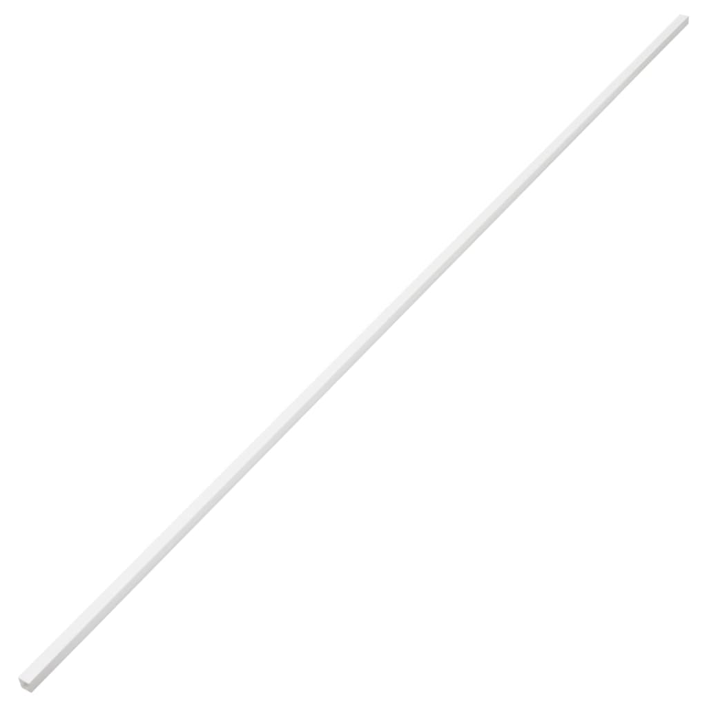 vidaXL Șine de cabluri, 25x25 mm, 10 m, PVC