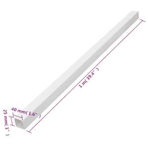 Kabelová lišta 40 x 25 mm 10 m PVC - obrázek 9