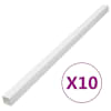 vidaXL kaablikanal, 150x50 mm, 10 m, PVC