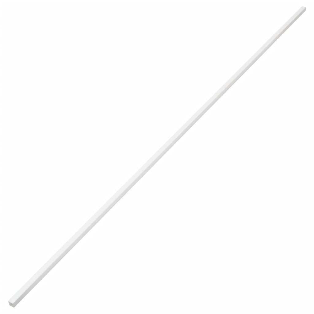 vidaXL Șine de cabluri, 10x10 mm, 30 m, PVC
