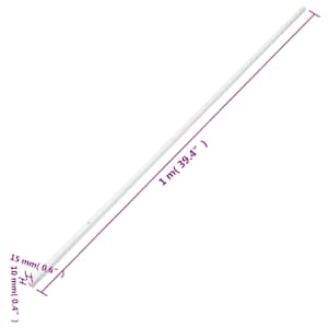 Kabelová lišta 15 x 10 mm 30 m PVC - obrázek 9