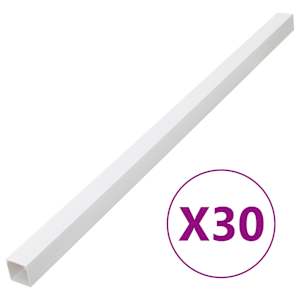 Kabelová lišta 33 x 33 mm 30 m PVC - obrázek 1