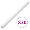 vidaXL kaablikanal 60x40 mm 30 m PVC