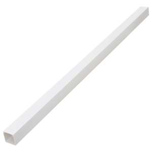 vidaXL Cable Trunking 3.9"x1.6" 98.4' PVC