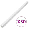 vidaXL kaablikanal 100x60 mm 30 m PVC