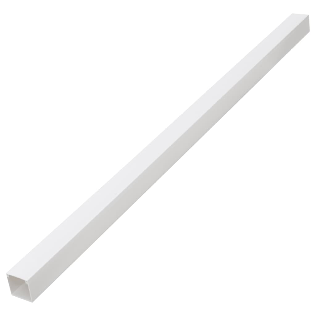 vidaXL PVC kábelcsatornák 100 x 60 mm 30 m
