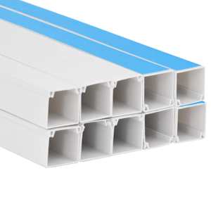 Kabelová lišta samolepicí 40 x 40 mm 10 m PVC - obrázek 5