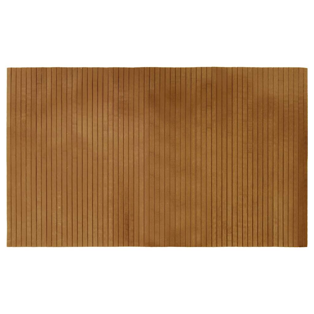 vidaXL Koberec obdĺžnikový hnedý 60x100 cm bambus