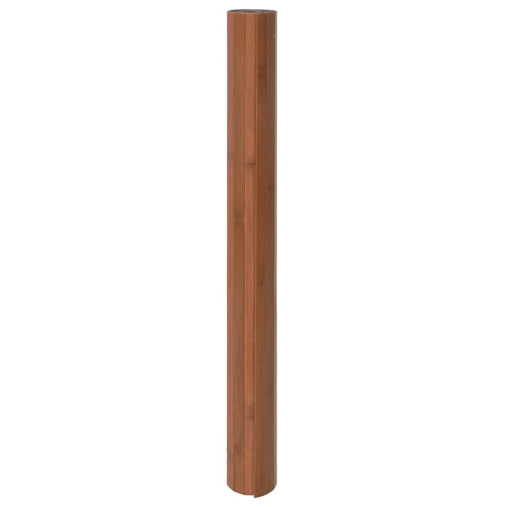 vidaXL Vloerkleed rechthoekig 60x300 cm bamboe bruin afbeelding