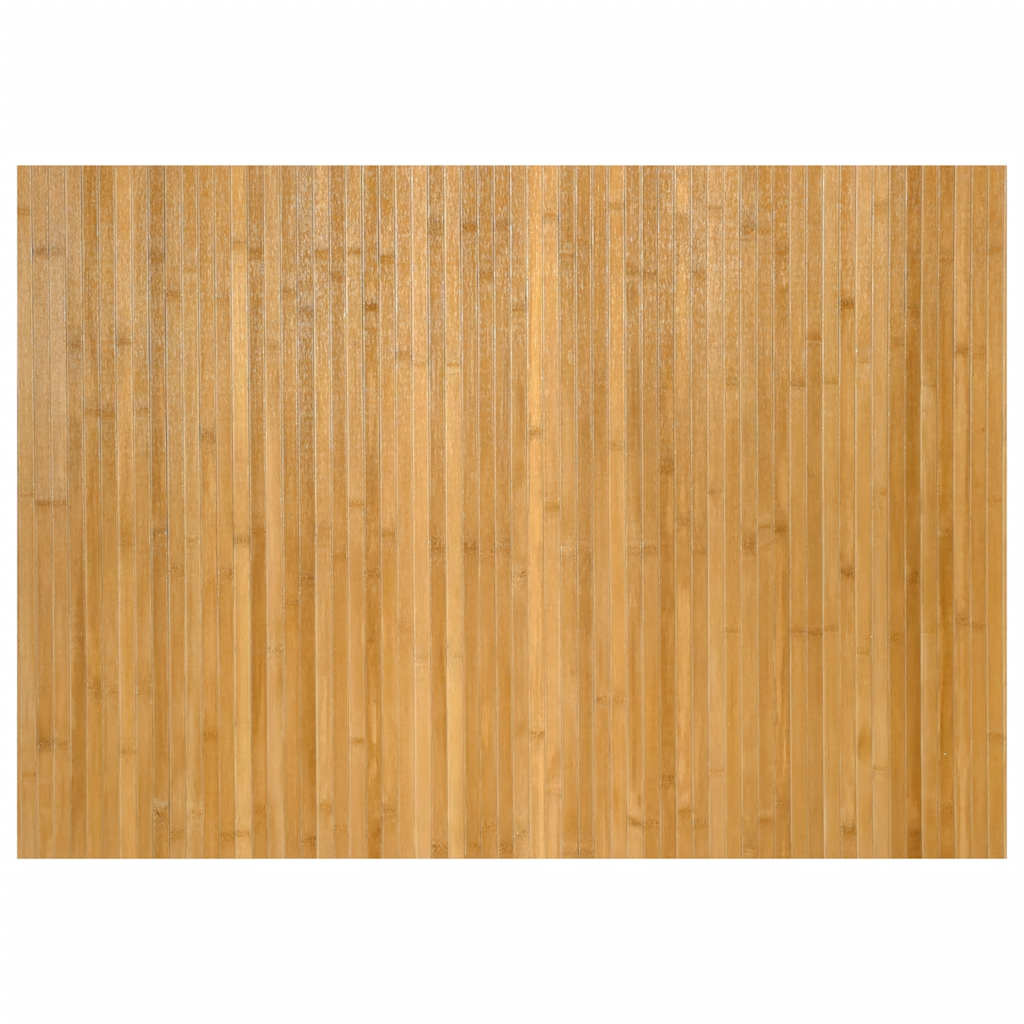 Thumbnail - vidaXL Teppich Rechteckig Natur 70x100 cm Bambus