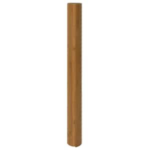 Koberec obdélníkový hnědý 70 x 200 cm bambus - obrázek 3