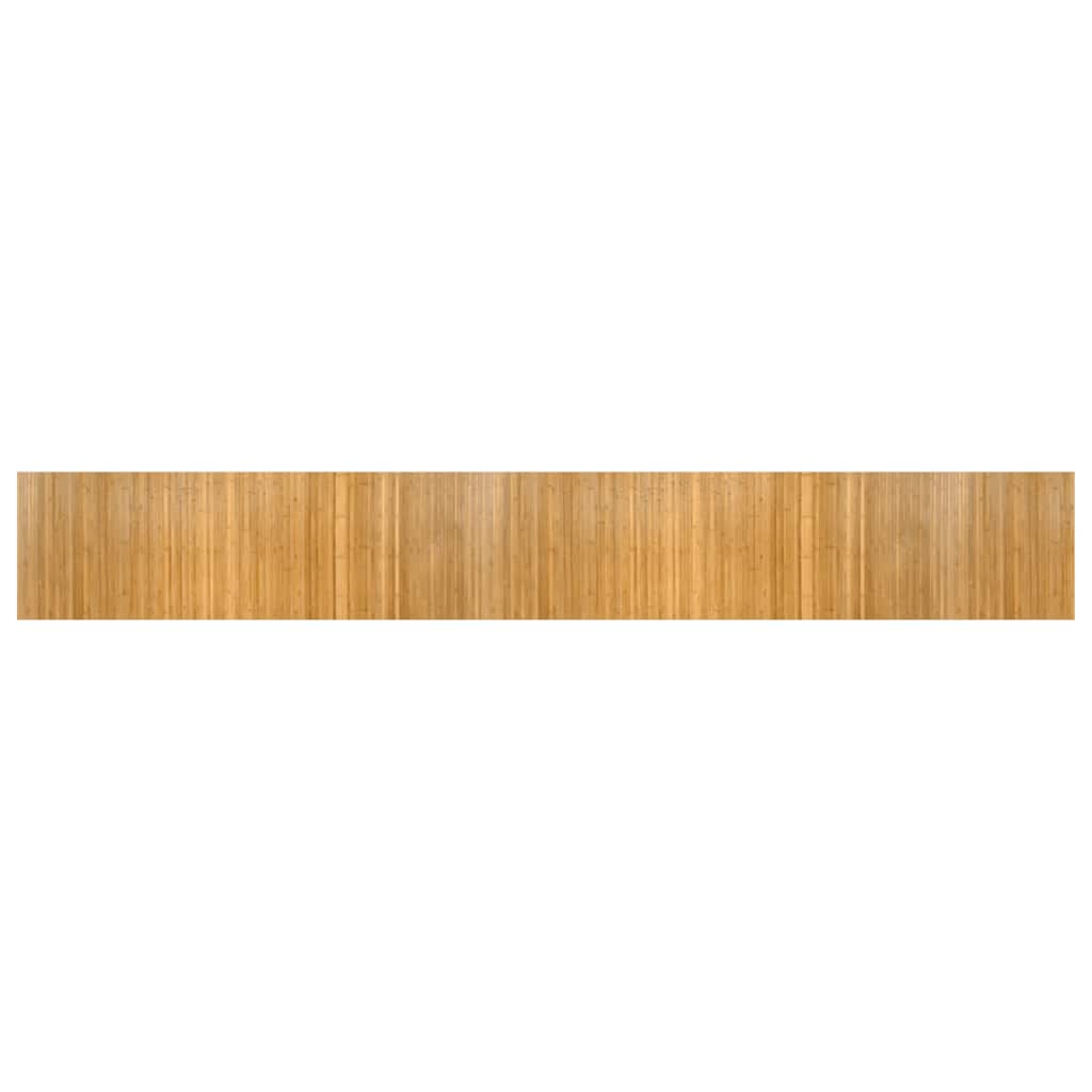 vidaXL Koberec obdĺžnikový prírodný 70x500 cm bambus