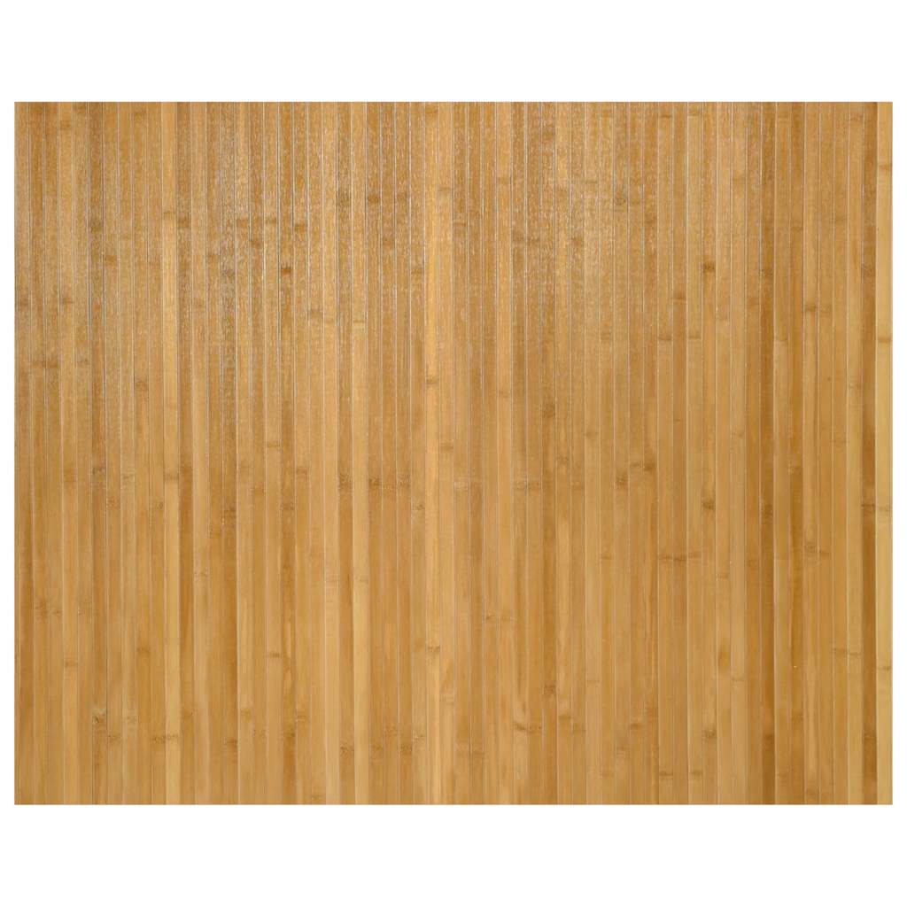 vidaXL Koberec obdĺžnikový prírodný 80x100 cm bambus