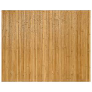 Koberec obdélníkový přírodní 80 x 100 cm bambus - obrázek 2