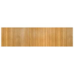 Koberec obdélníkový přírodní 80 x 300 cm bambus - obrázek 2