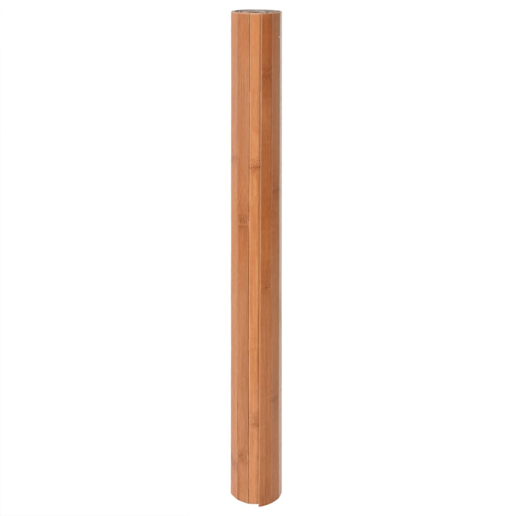 vidaXL Covor dreptunghiular, natural, 80x300 cm, bambus