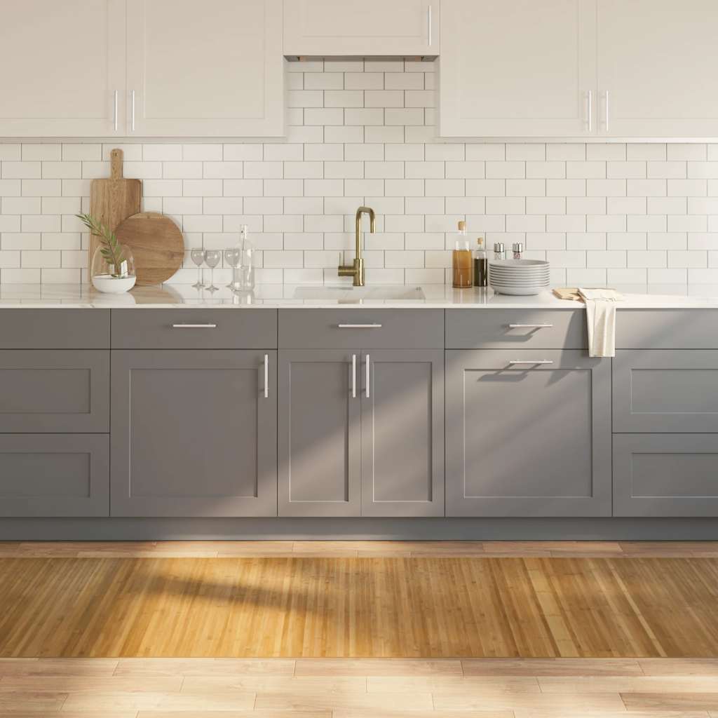 vidaXL Covor dreptunghiular, natural, 80x300 cm, bambus