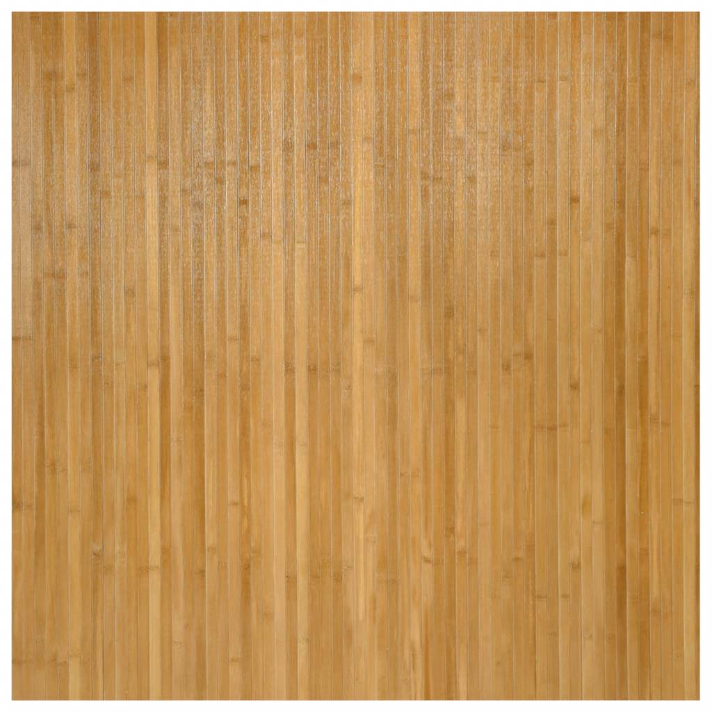 vidaXL Koberec obdélníkový přírodní 100 x 100 cm bambus