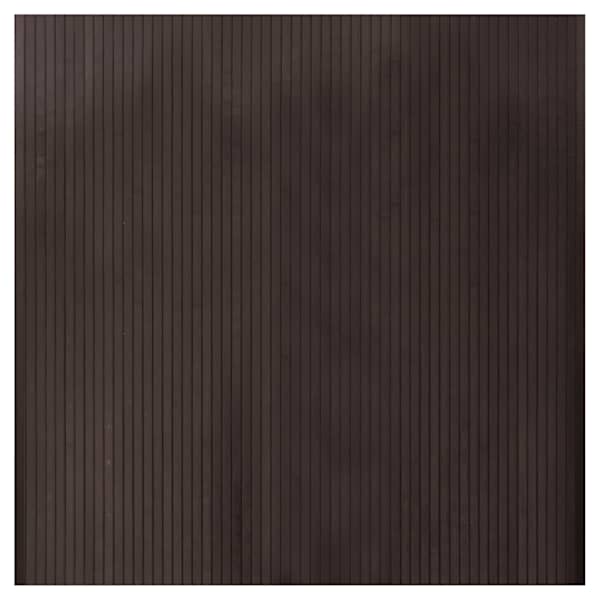 vidaXL vaip ristk&uuml;likukujuline, tumepruun, 100 x 100 cm, bambus