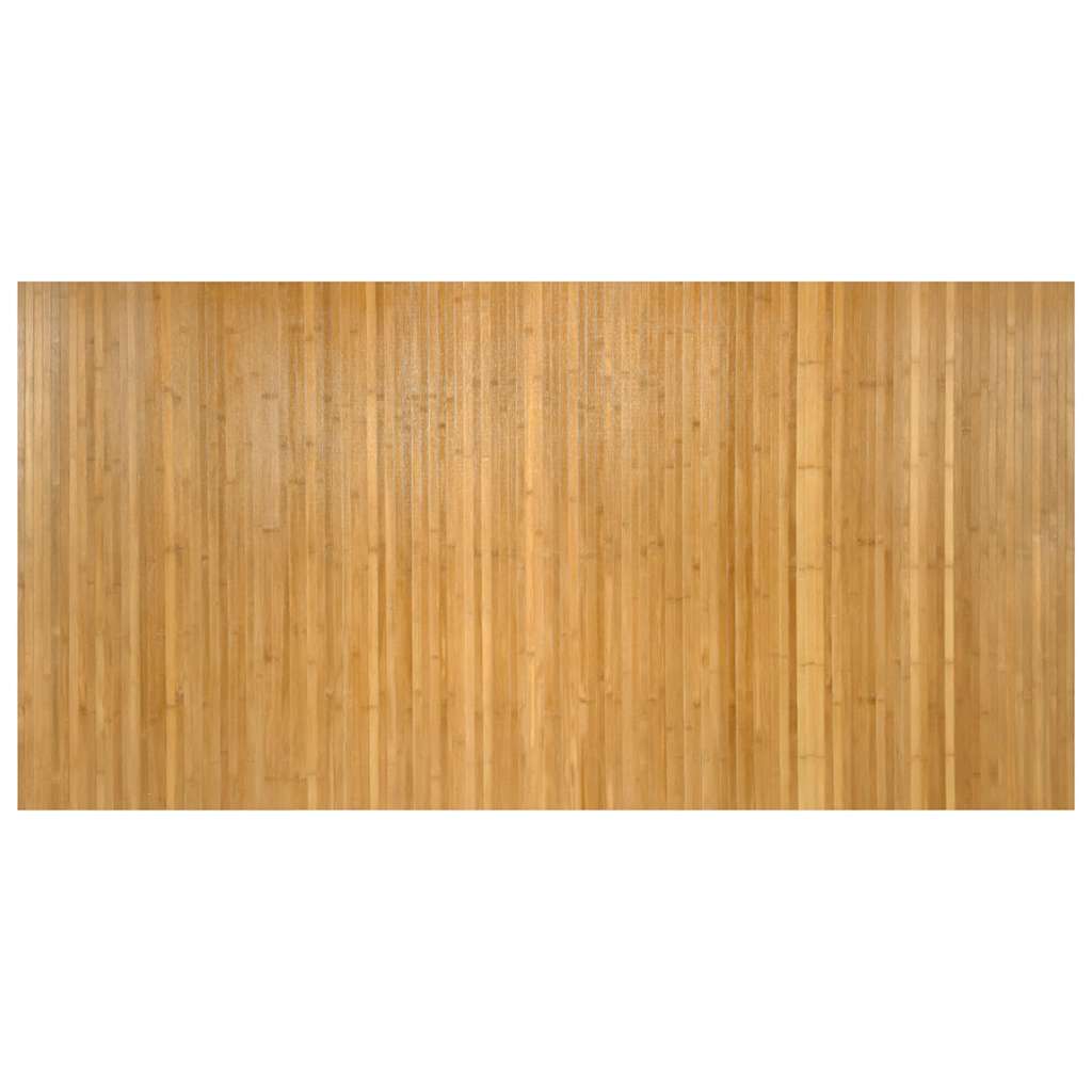 vidaXL Koberec obdĺžnikový prírodný 100x200 cm bambus