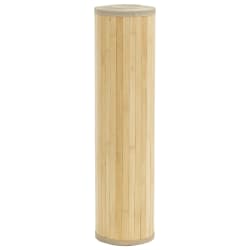 vidaXL n&eacute;gysz&ouml;gletű vil&aacute;gos term&eacute;szetes bambusz szőnyeg 60 x 200 cm