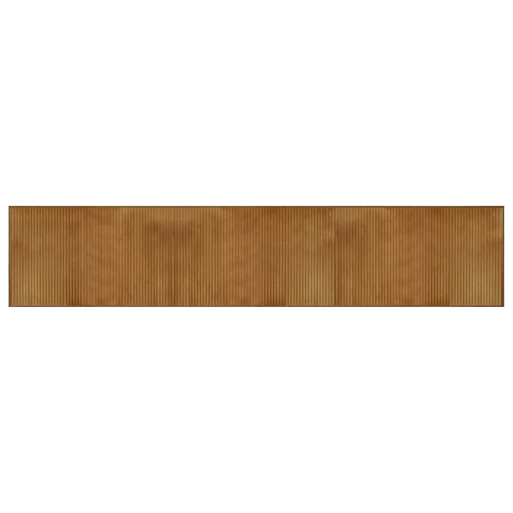 E-shop vidaXL Koberec obdĺžnikový hnedý 60x300 cm bambus