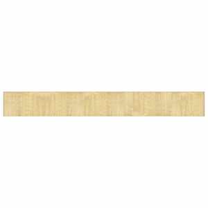 Koberec obdélníkový světle přírodní 60 x 500 cm bambus - obrázek 2