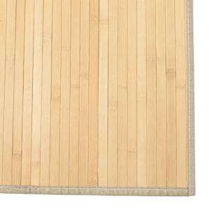 Koberec obdélníkový světle přírodní 80 x 100 cm bambus - obrázek 6