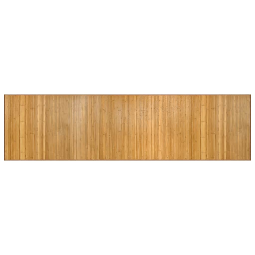 vidaXL Koberec obdélníkový přírodní 80 x 300 cm bambus
