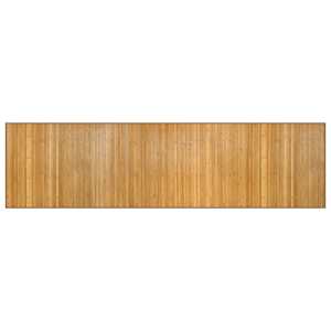Koberec obdélníkový přírodní 80 x 300 cm bambus - obrázek 2