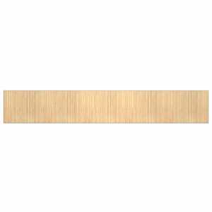 Koberec obdélníkový světle přírodní 80 x 1 000 cm bambus - obrázek 2