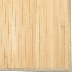 Koberec obdélníkový světle přírodní 80 x 1 000 cm bambus - obrázek 6