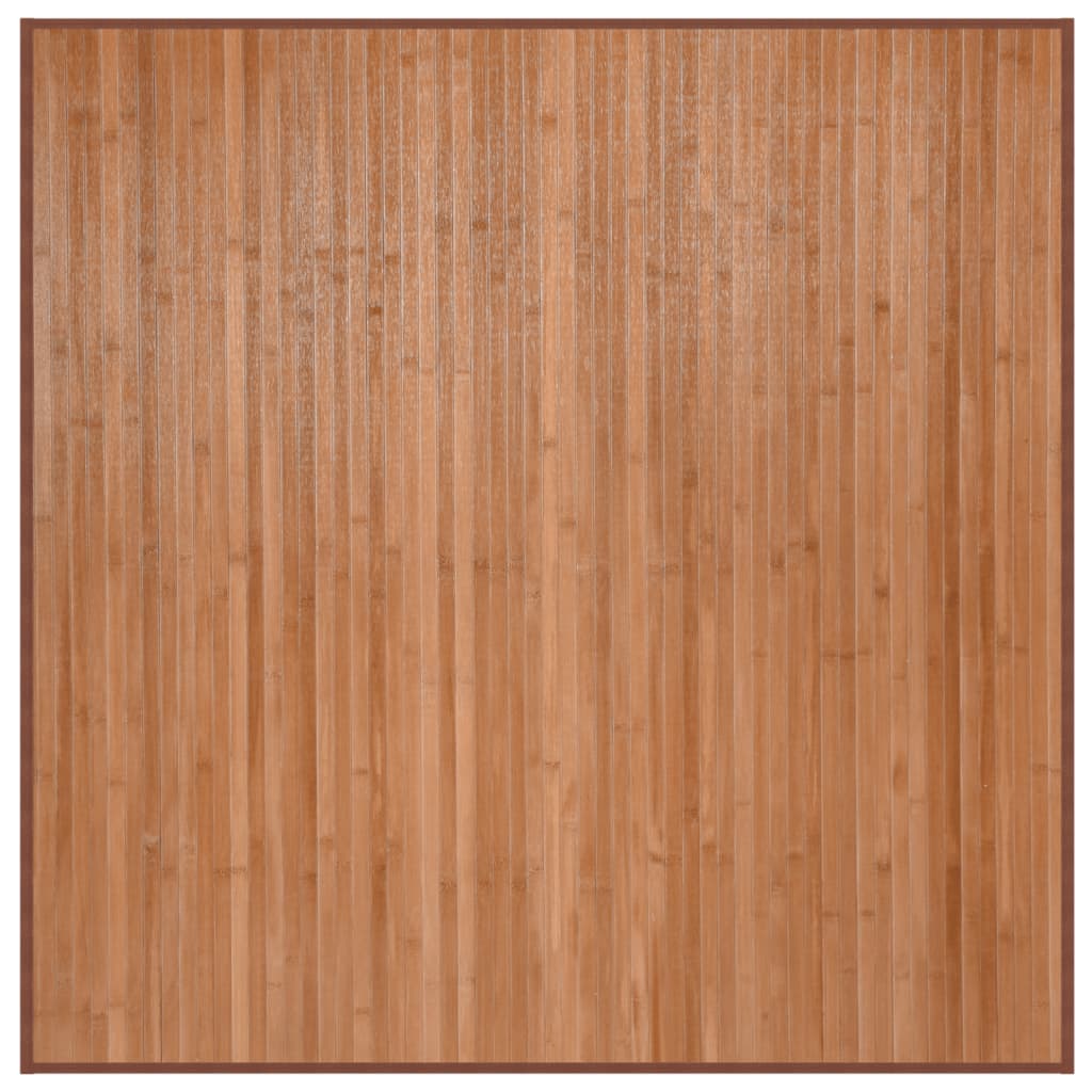 vidaXL Koberec čtvercový přírodní 100 x 100 cm bambus