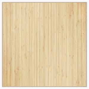 Koberec čtvercový světle přírodní 100 x 100 cm bambus - obrázek 2