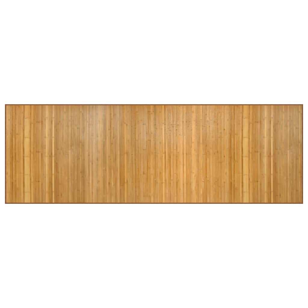 vidaXL Koberec obdĺžnikový prírodný 100x300 cm bambus