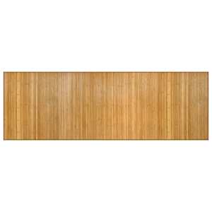 Koberec obdélníkový přírodní 100 x 300 cm bambus - obrázek 2