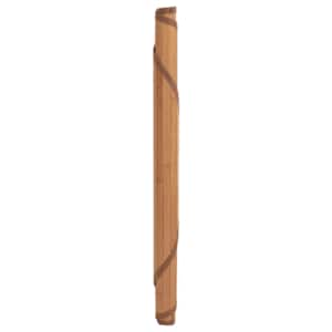 Koberec kulatý přírodní 60 cm bambus - obrázek 3