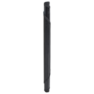 Koberec kulatý černý 80 cm bambus - obrázek 3