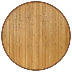 Koberec kulatý přírodní 80 cm bambus - obrázek 2