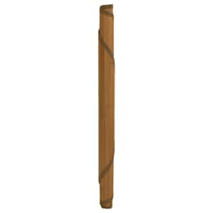 Koberec kulatý hnědý 80 cm bambus - obrázek 3