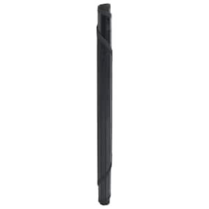 Koberec kulatý černý 100 cm bambus - obrázek 3