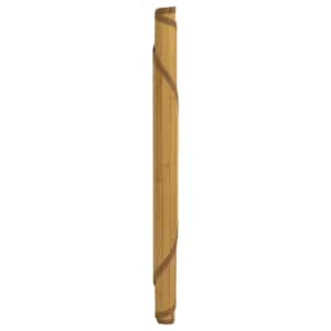 Koberec kulatý přírodní 100 cm bambus - obrázek 3