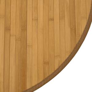 Koberec kulatý přírodní 100 cm bambus - obrázek 6