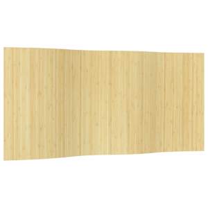 vidaXL ruumijagaja, naturaalne, laius 400 cm, k&otilde;rgus 165 cm, bambus